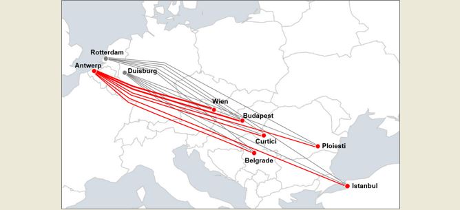 Hupac: Neue Intermodalverbindung nach Südosteuropa