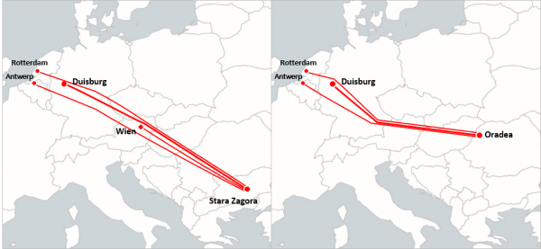 Hupac: New intermodal connections to South-East Europe