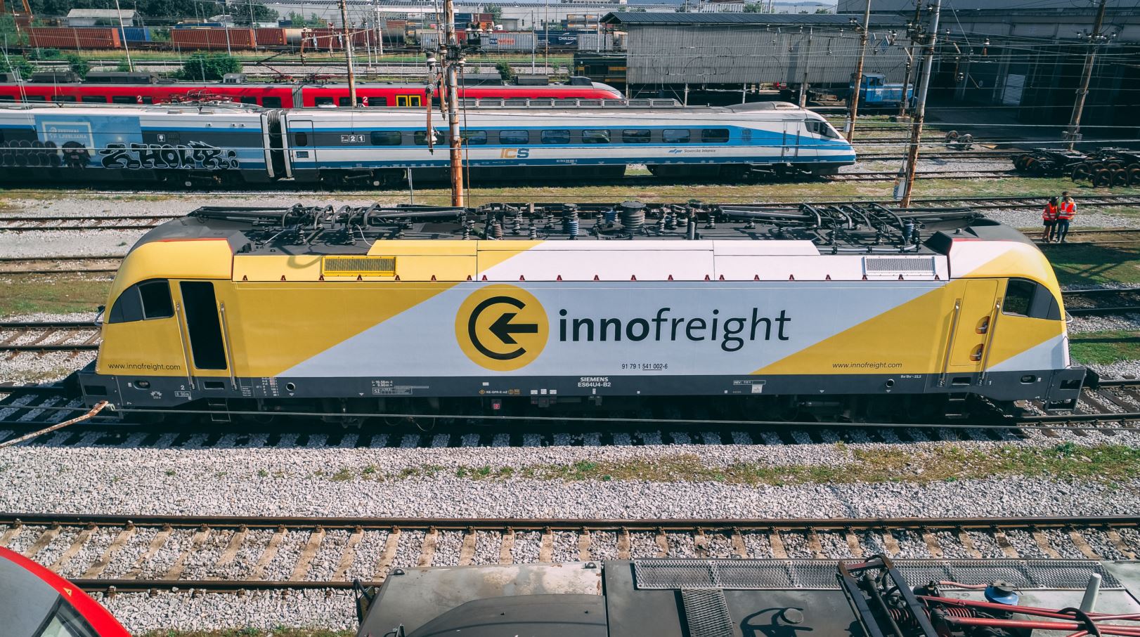 First Taurus locomotive in Innofreight colours is ready to go