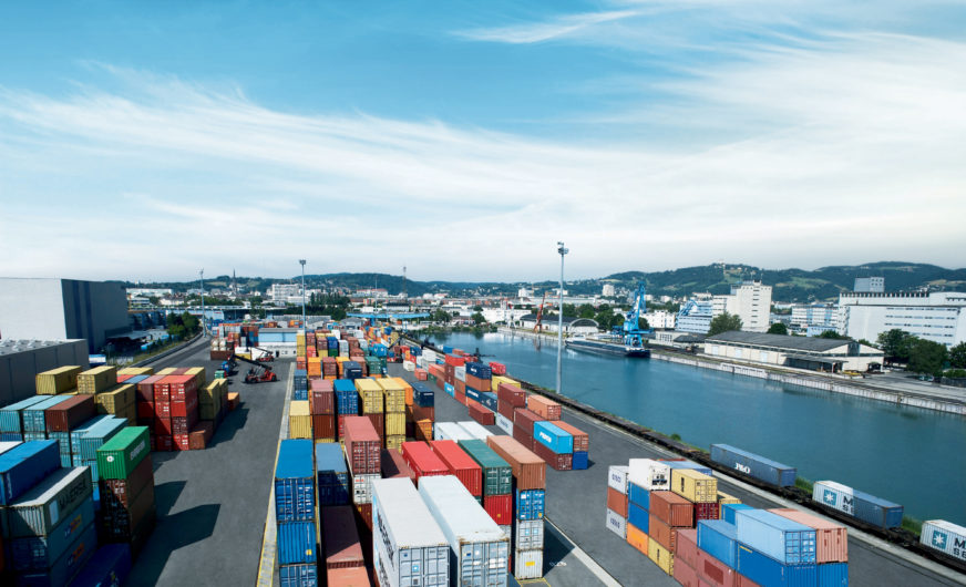 Boom in Linz port – with the exception of waterside throughput