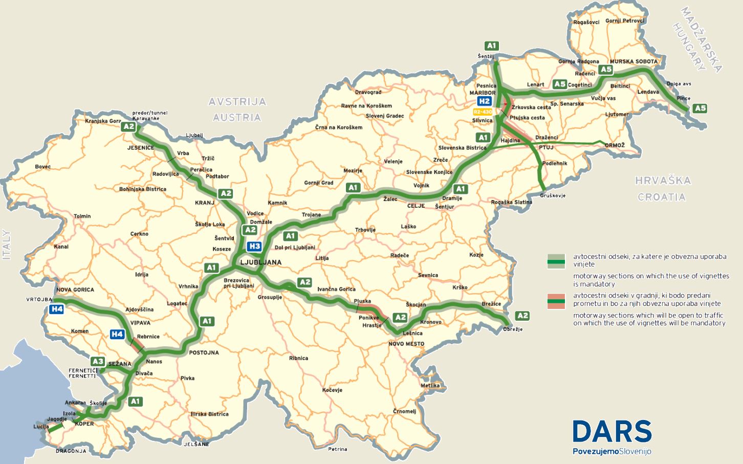 Slowenien bekommt ein neues Lkw-Mautsystem - Österreichische