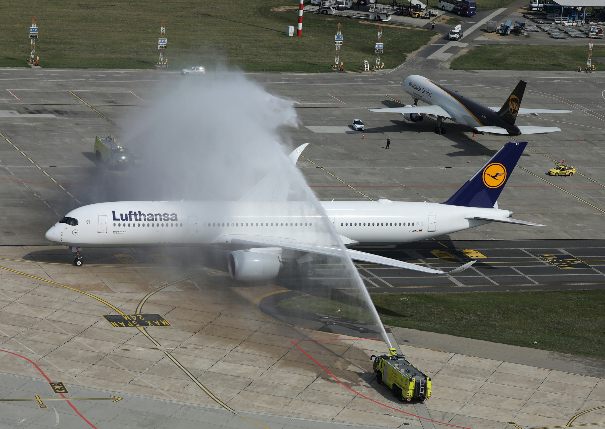 Lufthansa feiert 50-jähriges Jubiläum in Budapest