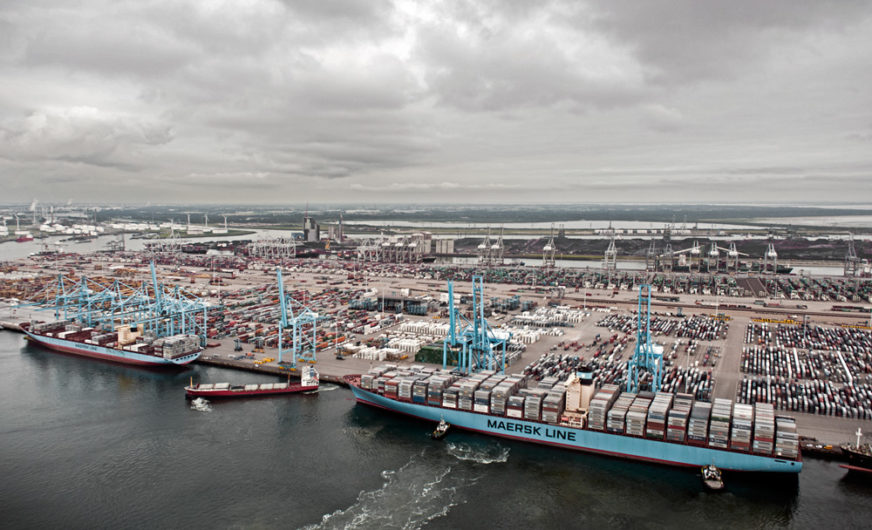 Volle Schiffe auf den Asien-Europa-Diensten der Maersk Line