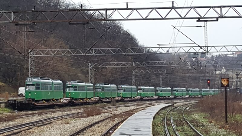 Milsped: Successful shipping of trams from Basel to Belgrade