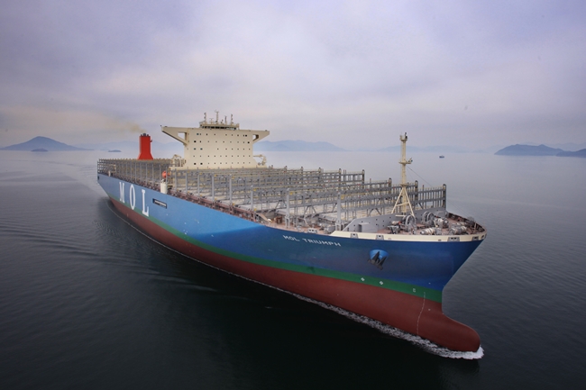 MOL stellt erstes 20.170 TEU-Containerschiff in Dienst