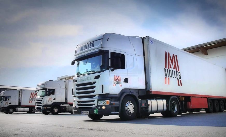 New “toll burden” for Euro VI trucks of Müller Transporte
