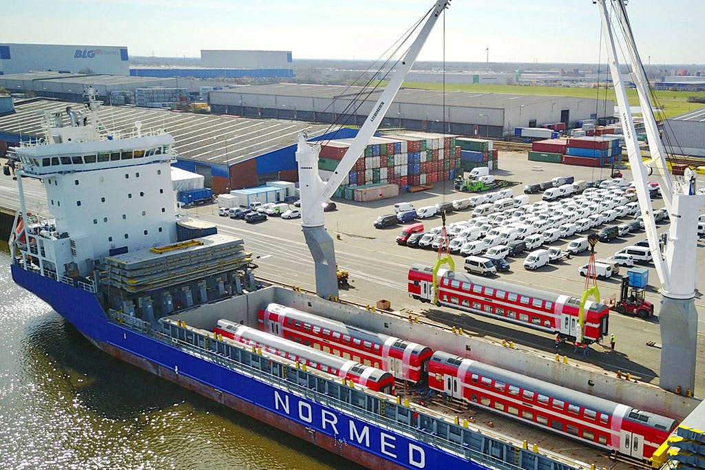 Normed Line serves Neustädter Hafen in Bremen