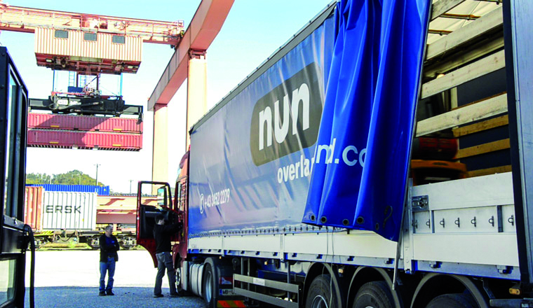 NUN Overland relocates its truck hub to Styria