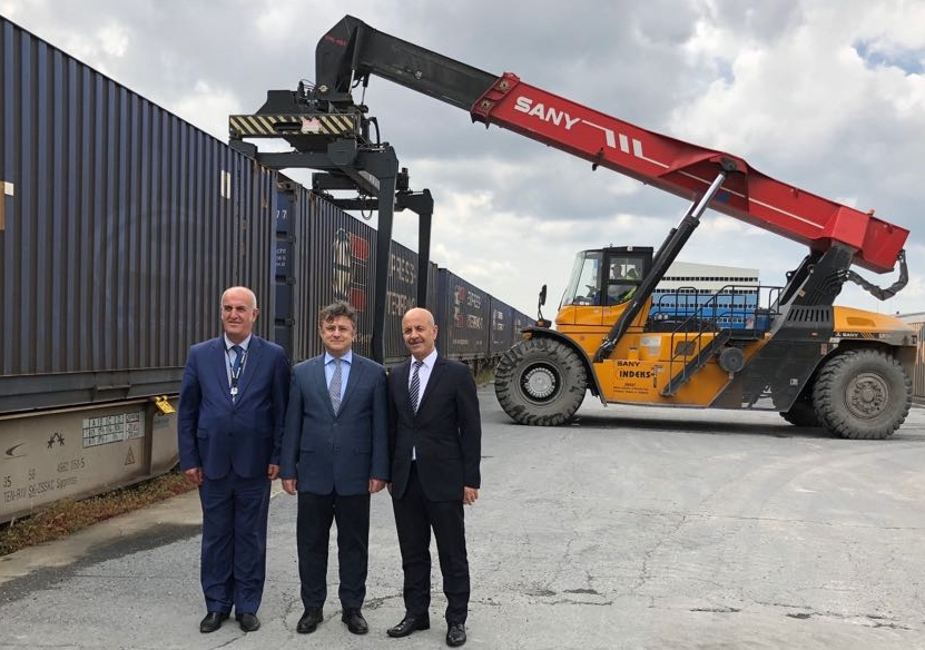 Omsan launched the first intermodal train service Turkey-Poland