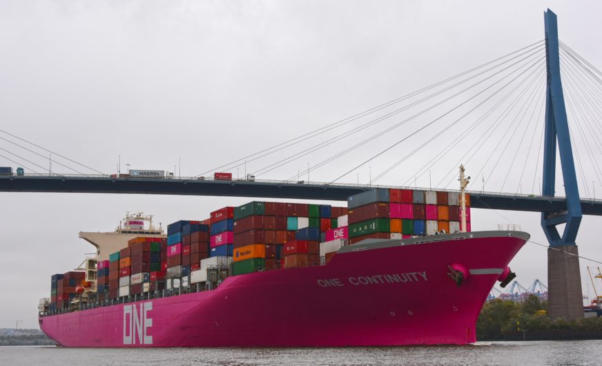 ONE shipping group’s Pink Lady premieres in Hamburg
