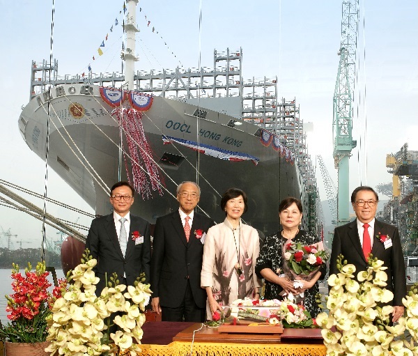 OOCL reaches milestone with the christening of “OOCL Hong Kong”
