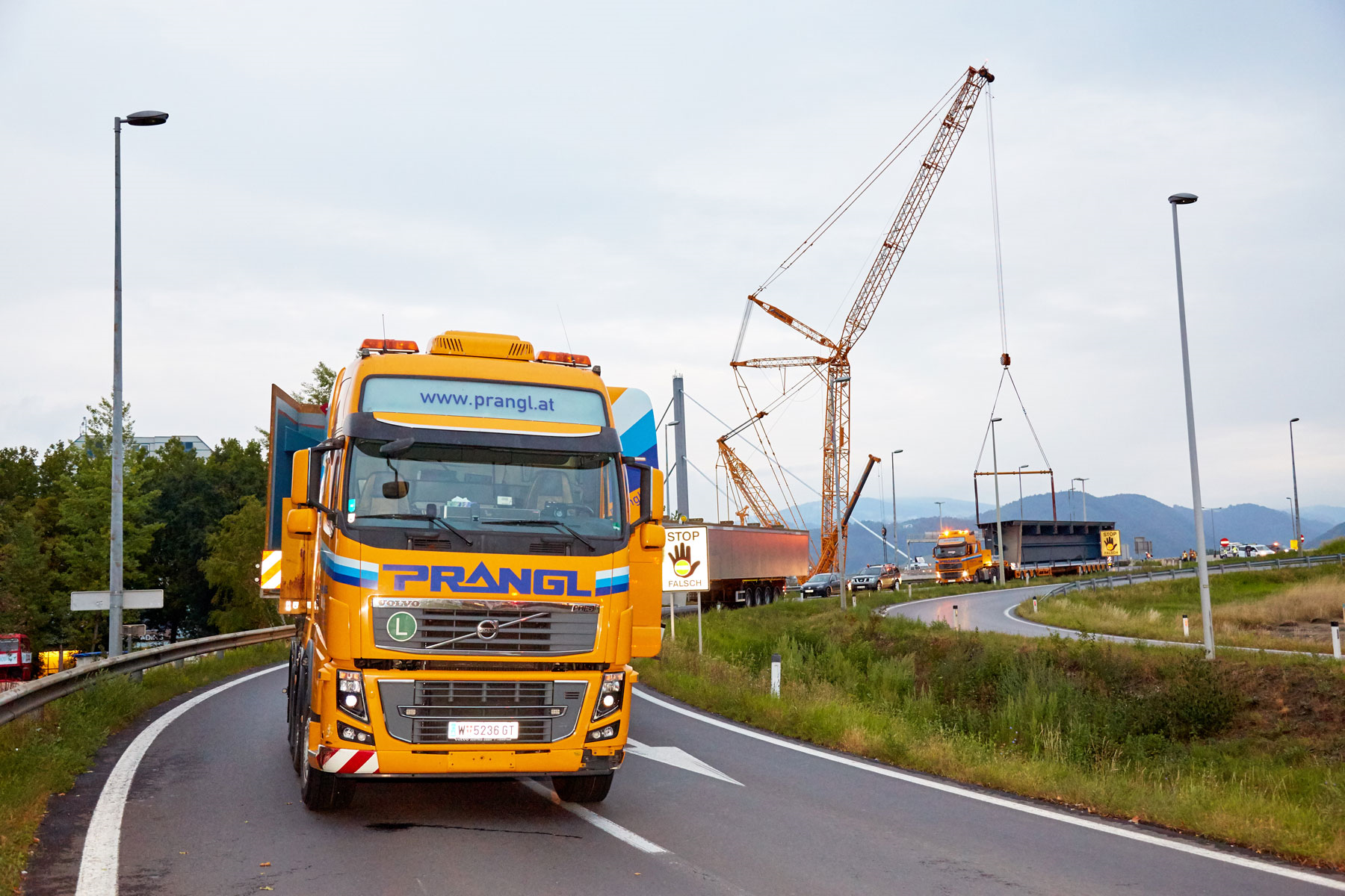 Prangl provides logistics concept to expand Voestbrücke in Linz