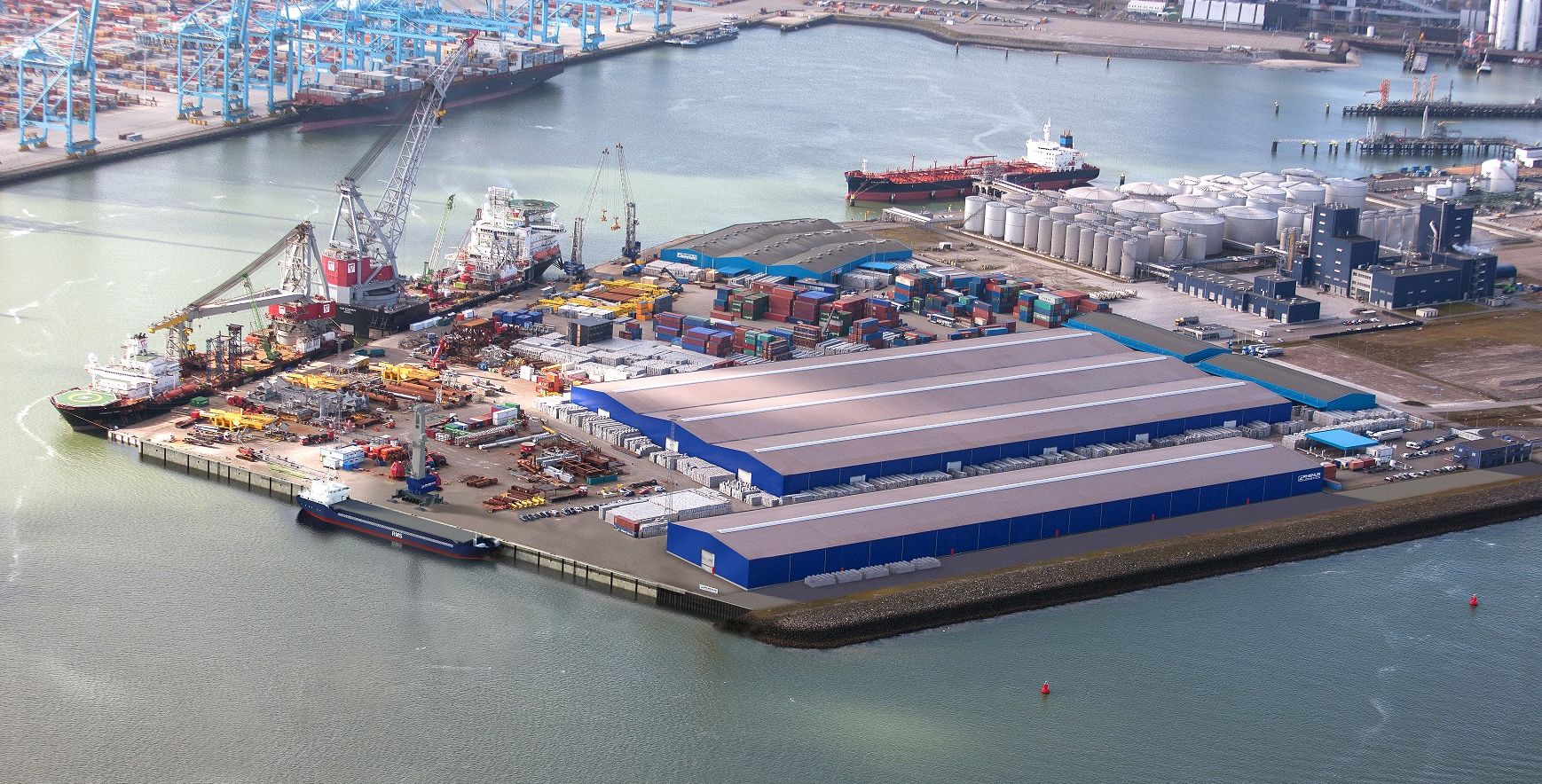 Rhenus Logistics erhöht Kapazität im Hafen Rotterdam