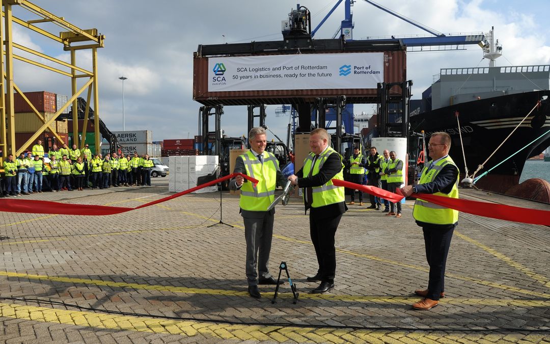 SCA Logistics expands terminal in Rotterdam