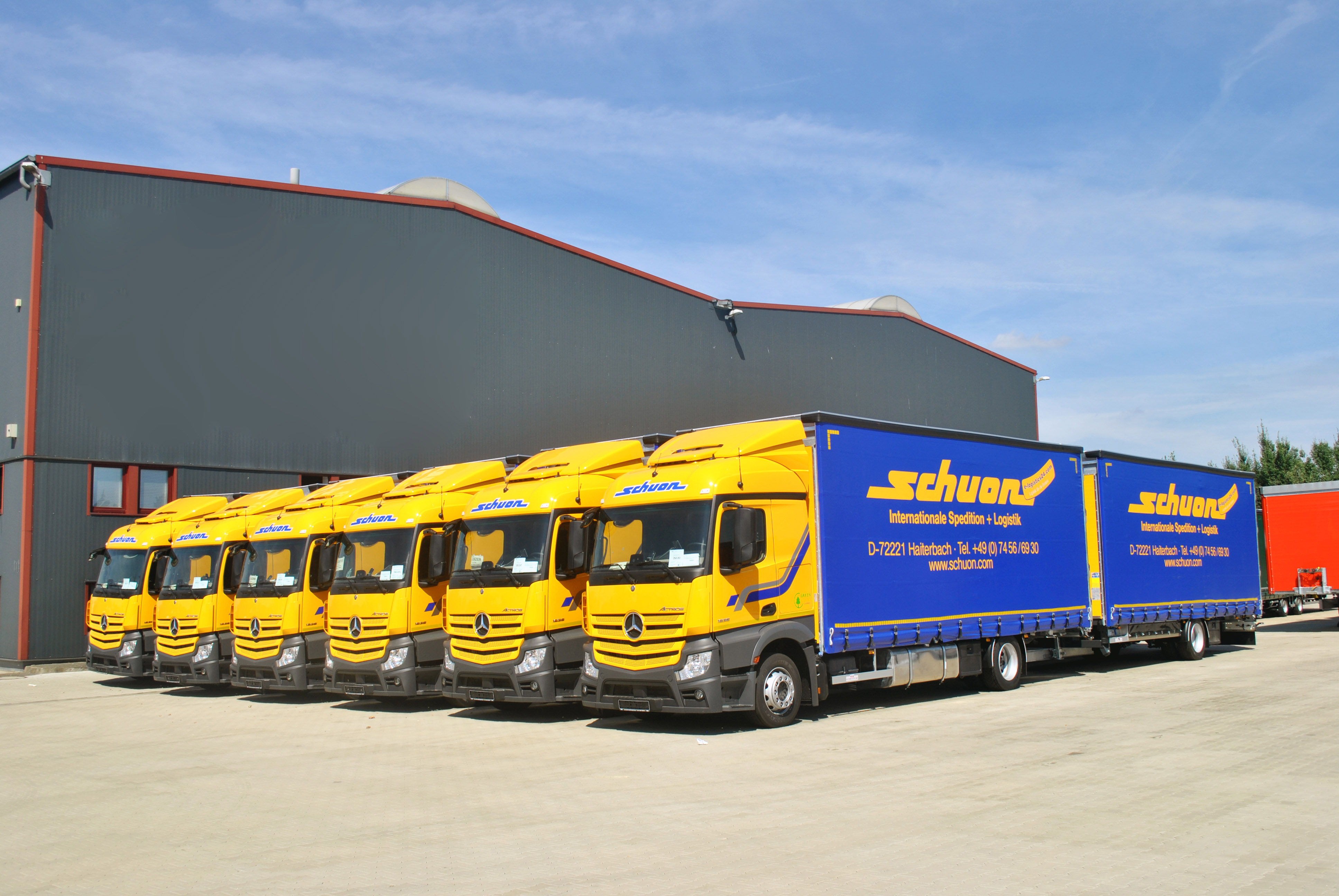 Schuon Group increases its truck fleet at the Kecskemét location