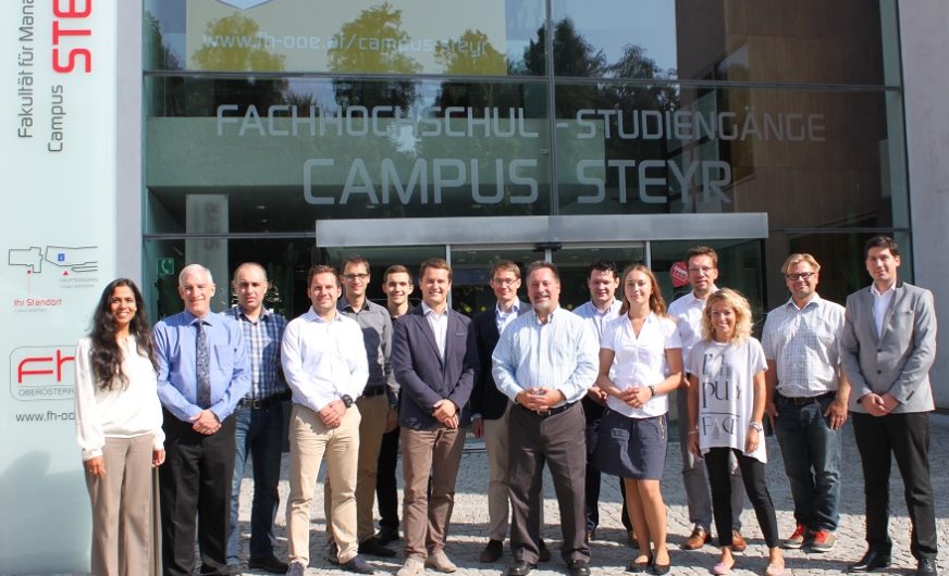 SCM research elite met at the Logistikum of the FH OÖ in Steyr