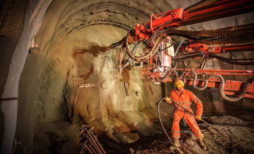 Full power construction of the Semmering Base Tunnel as of now
