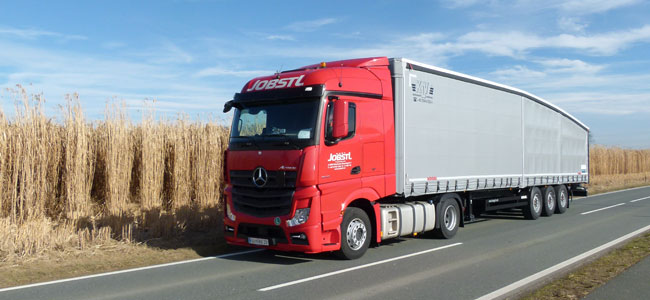 Truck Aero-innovation is well received with Spedition Jöbstl