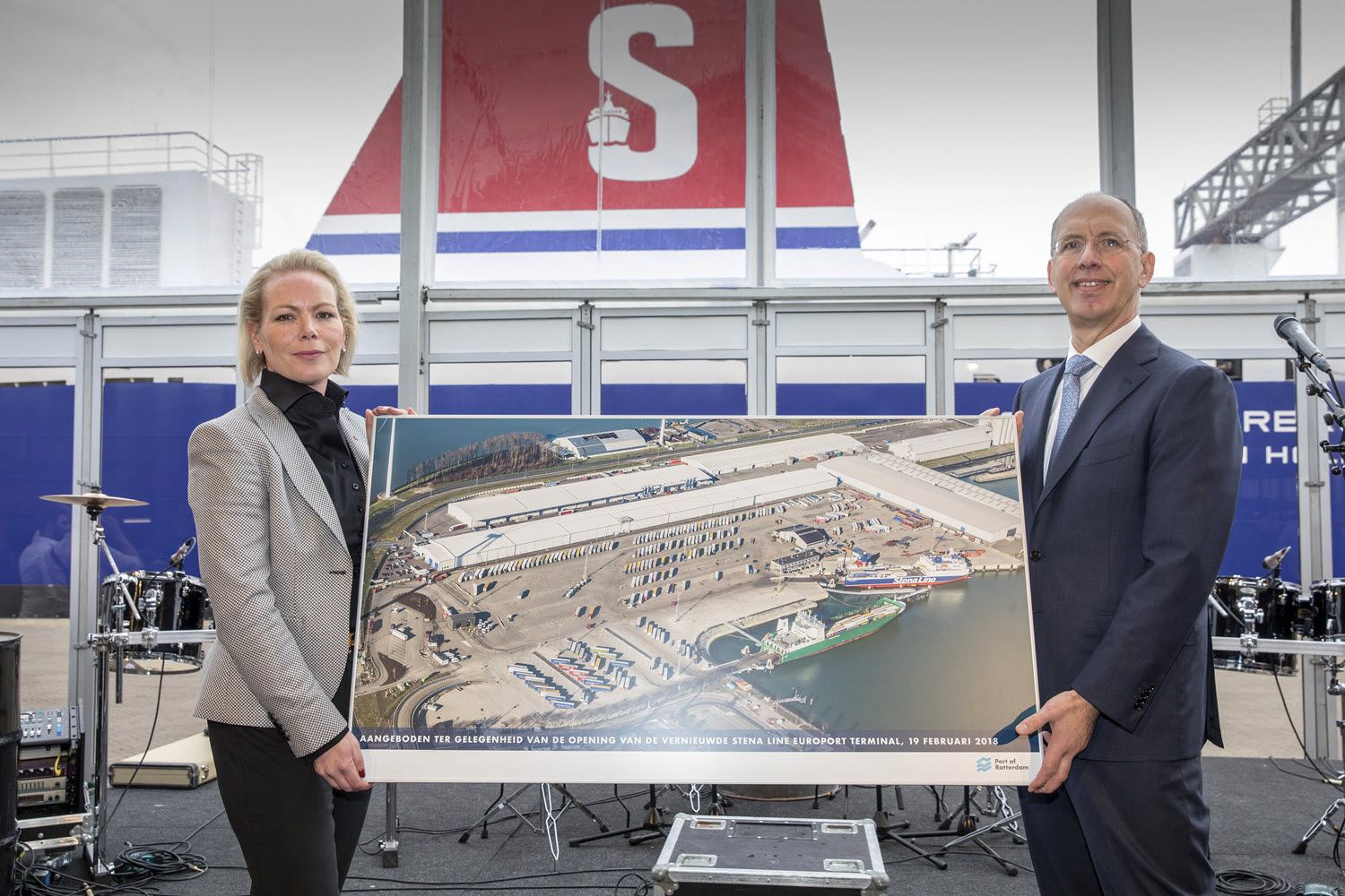 Stena Line opens terminal extension in Rotterdam