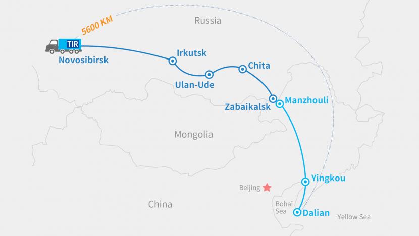 Erste TIR-Transporte in China fördern die „Belt and Road“-Initiative