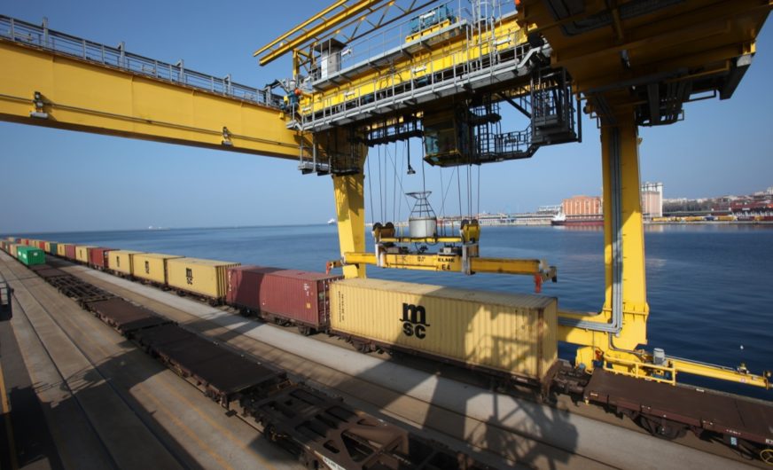 Strong growth of intermodal traffic at Trieste port