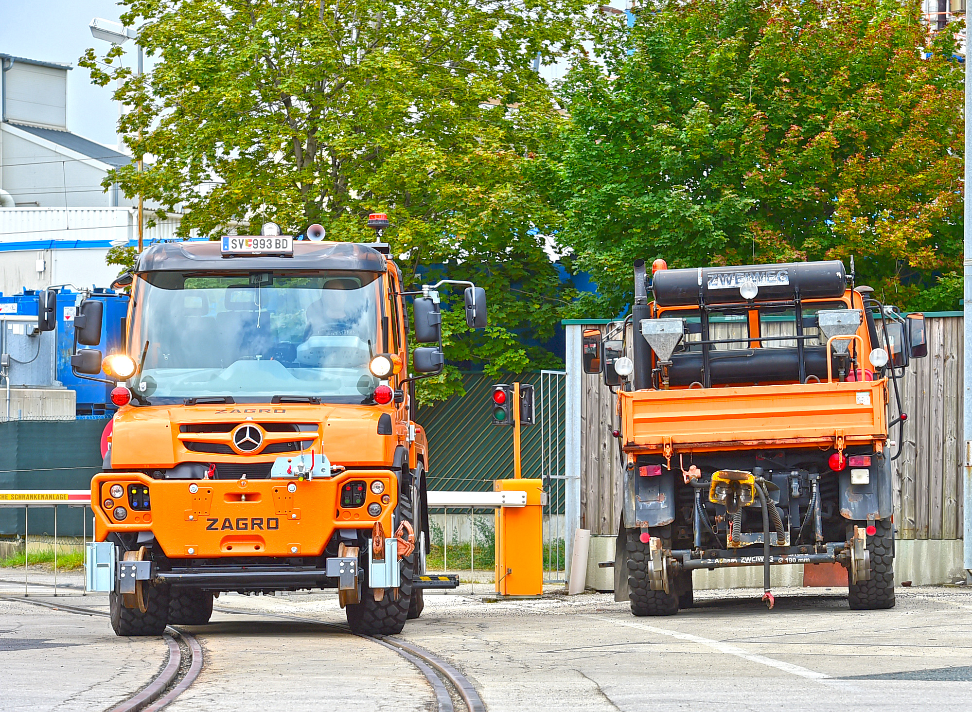 New road-rail Unimog for Treibacher in Althofen