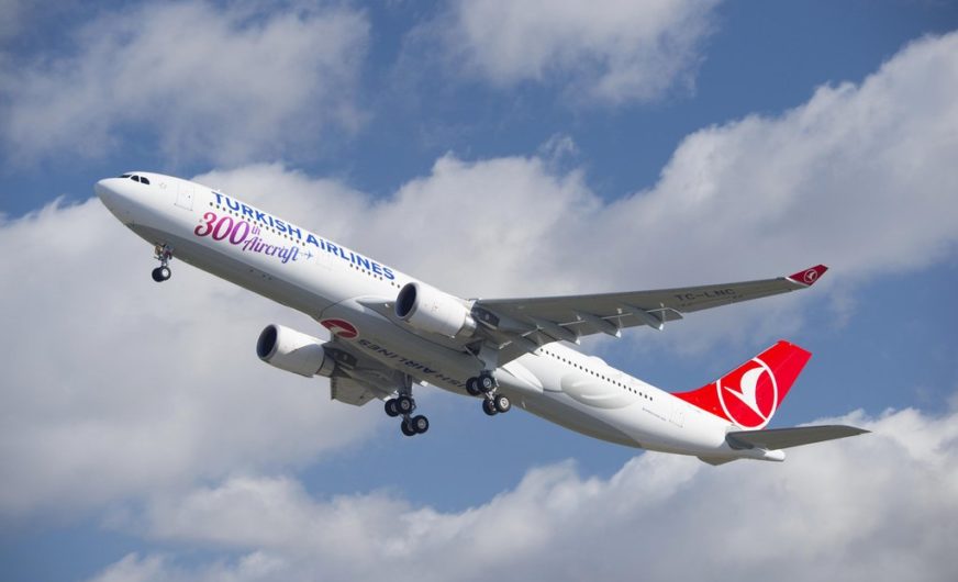 Turkish Airlines celebrates the delivery of its 300th aircraft