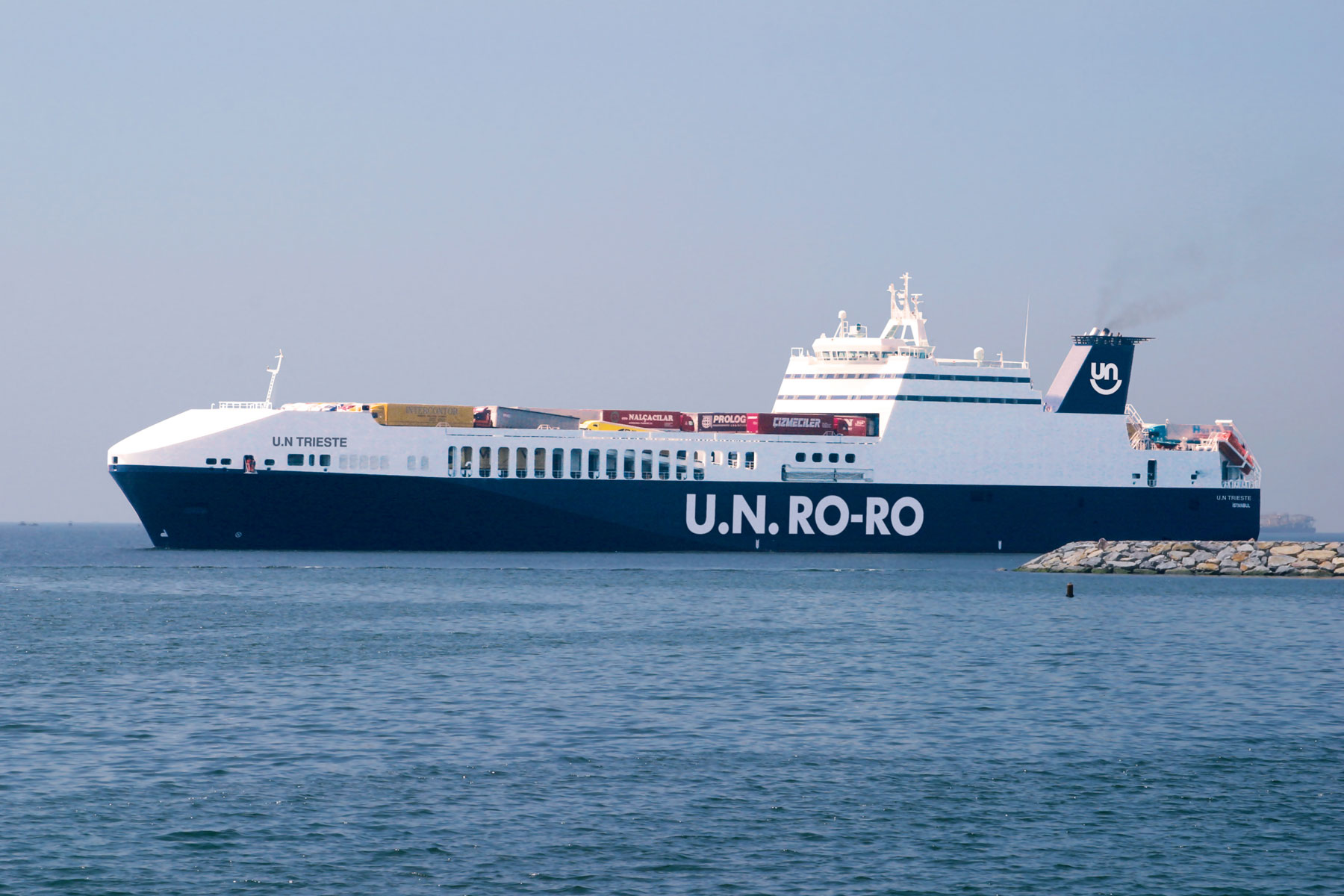 Turkish freight ferry company U.N. Ro-Ro is now part of DFDS