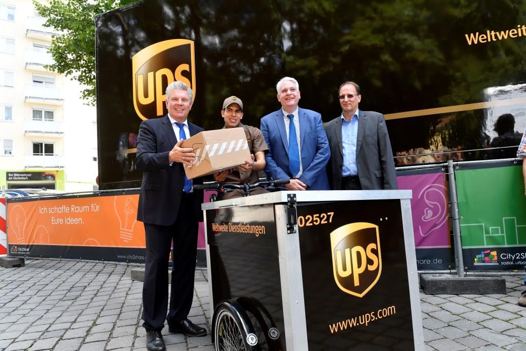 UPS startet Micro-Depot-Logistik in München