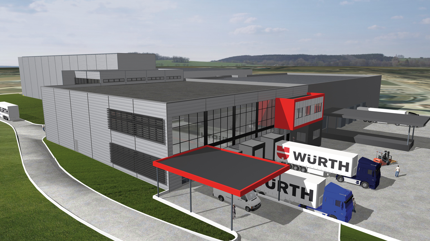 Würth Österreich investiert 20 Mio. Euro in Logistik-Zubau