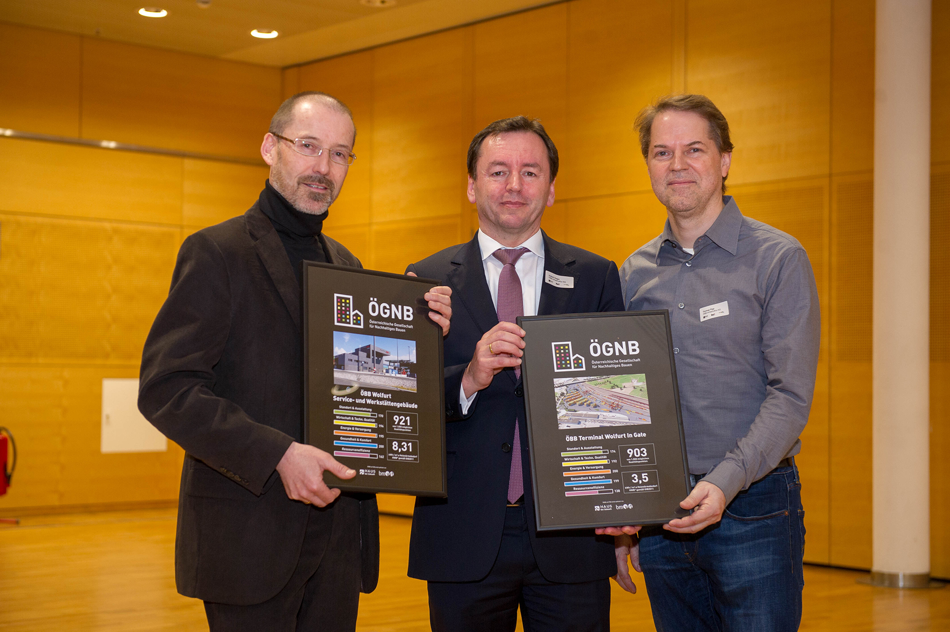 Güterzentrum Wolfurt: Öko-Auszeichnung für neue ÖBB-Gebäude