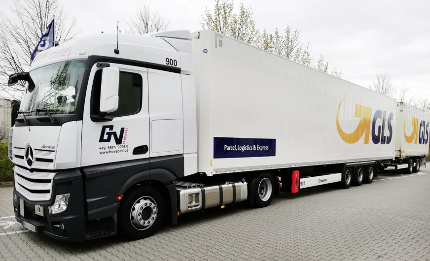 Erster Lang-Lkw bei GLS Germany reduziert CO2-Emissionen