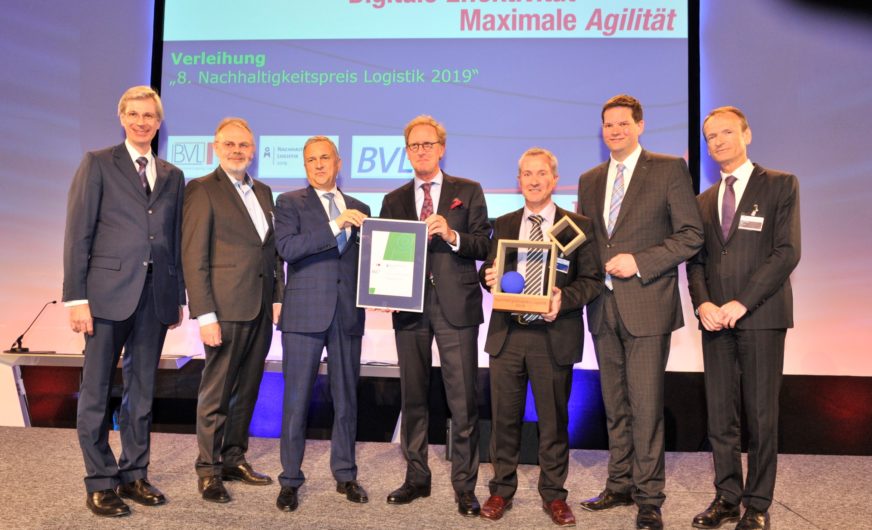 Lkw Walter gewinnt den Nachhaltigkeitspreis Logistik 2019