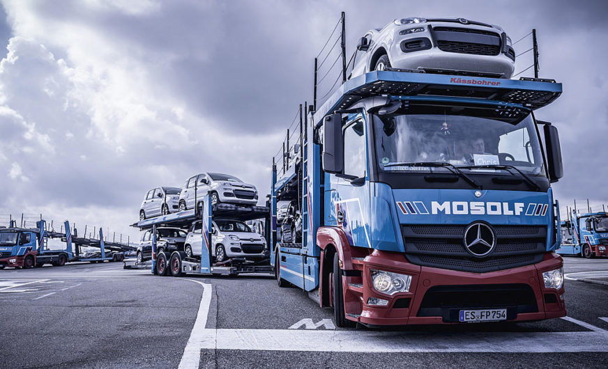 Mosolf Group transports finished vehicles on the New Silk Road