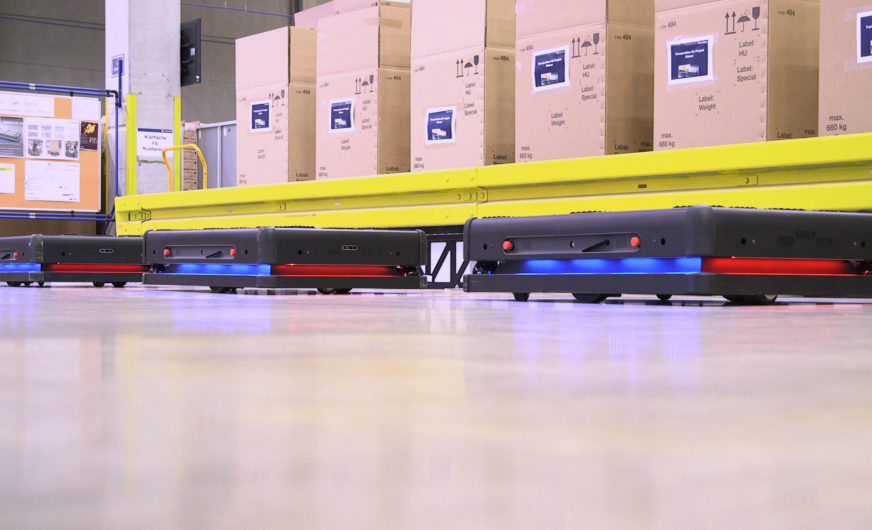 DB Schenker testing autonomous logistics robots