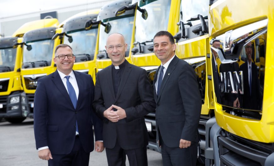 15 new MAN eco-trucks for Austrian Post