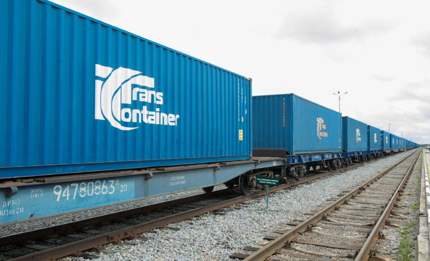 Tausendster Container-Schnellzug auf der Verbindung Brest – Zabaykalsk