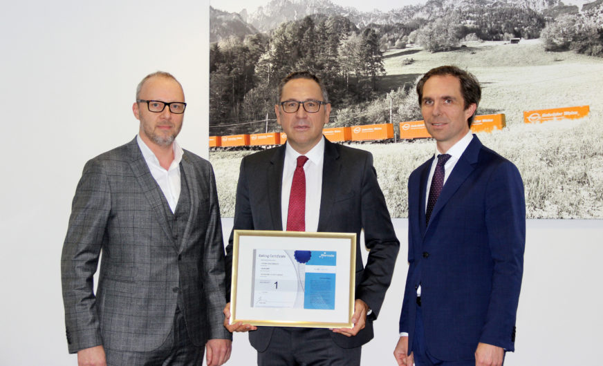 Gebrüder Weiss selected once again as a Top Rating Company