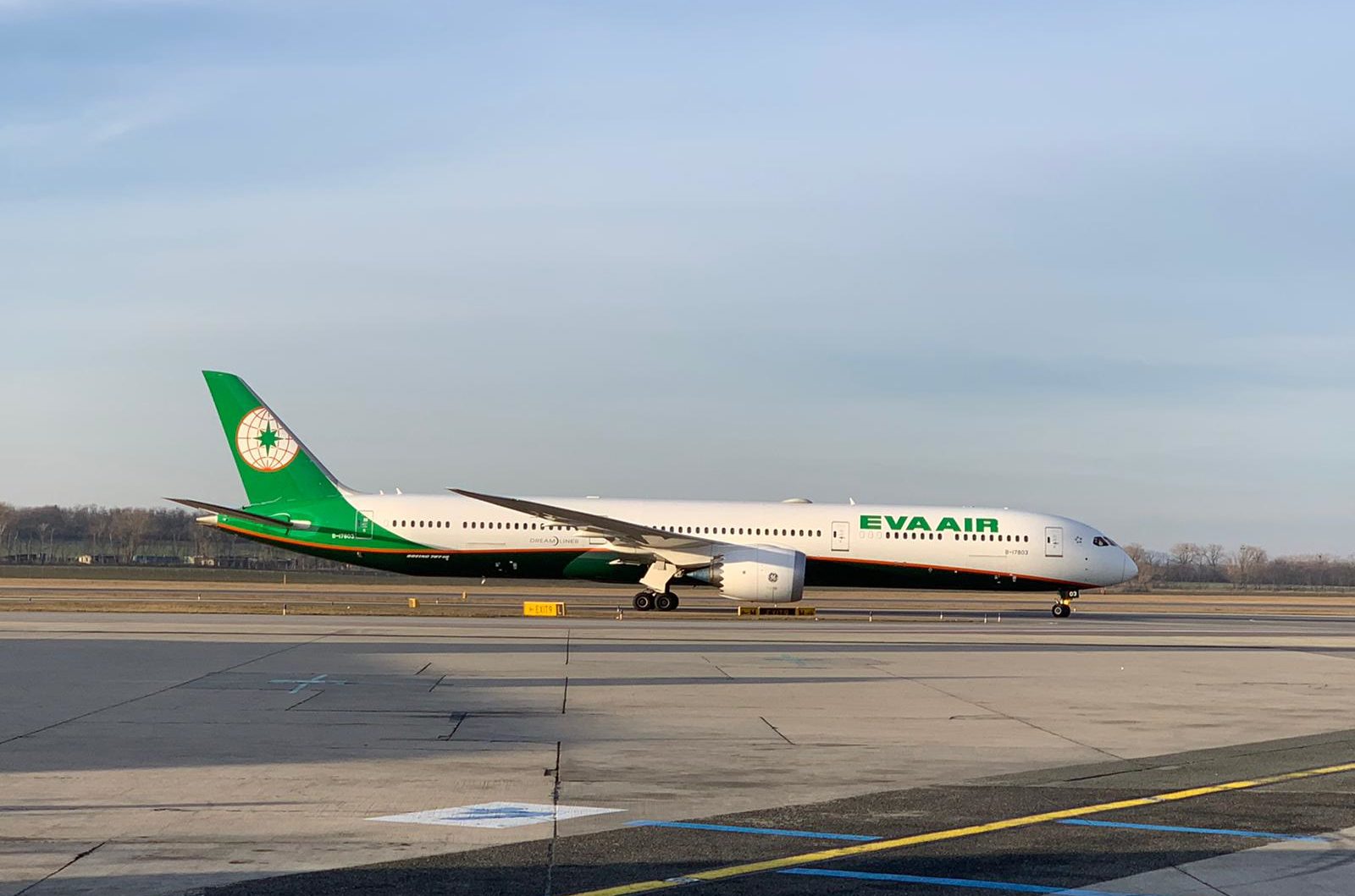 Eva Air Premiere für den B78710 „Dreamliner“ auf der WienRoute