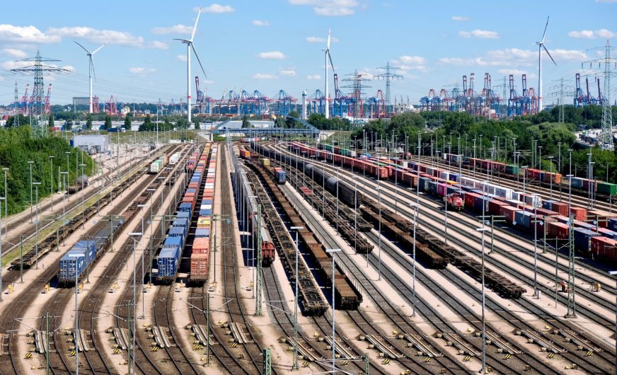 Bahnverkehr im Hamburger Hafen läuft weiter auf einem hohen Niveau