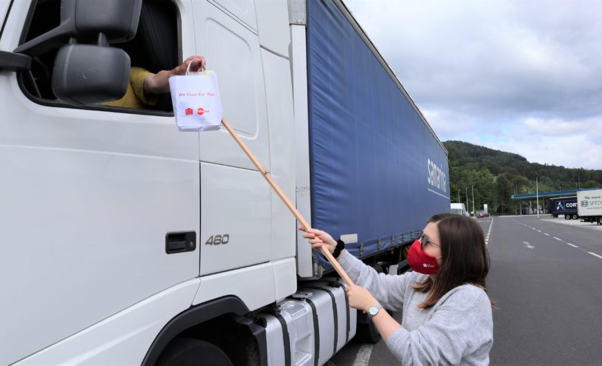 UTA-Initiative unterstützt Lkw-Fahrer in Österreich
