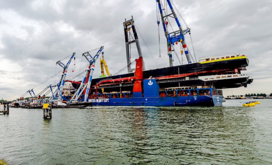 Hafen Rotterdam: Rumpflöschung im Waalhaven