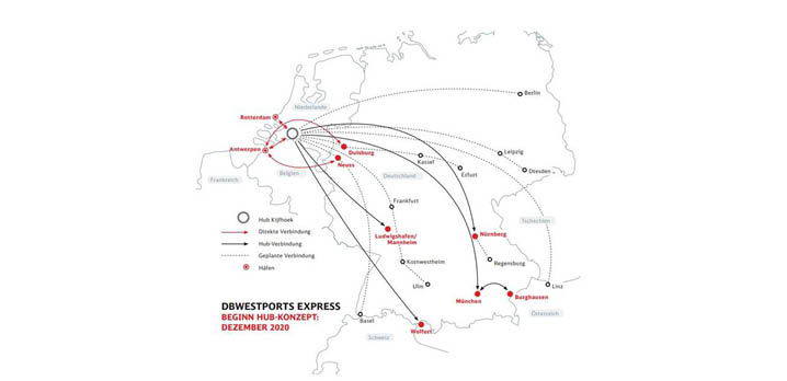 DB Cargo: Hub-Konzept für Rotterdam und Antwerpen