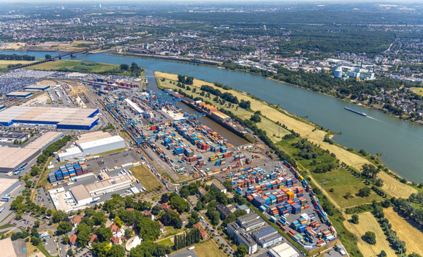 Hafen Duisburg mit zwei Prozent Wachstum im Segment Container