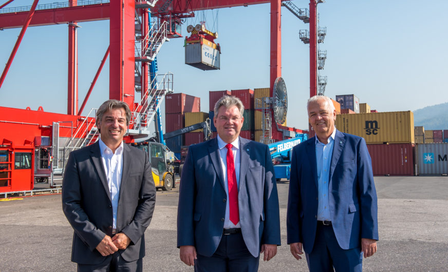 Containerterminal Linz: Enrico Tiringer ist Nachfolger von Franz Frisch