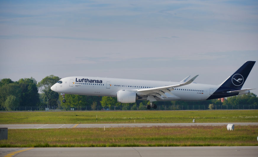 Airbus A350-900 der Lufthansa fliegt im Winter auch ab Frankfurt