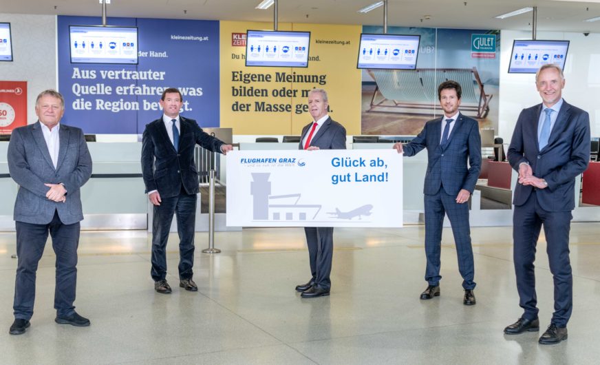 Neue Geschäftsführung am Flughafen Graz