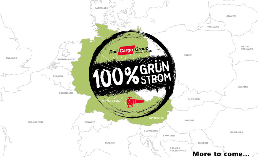 Rail Cargo Group fährt nun auch in Deutschland „grün“