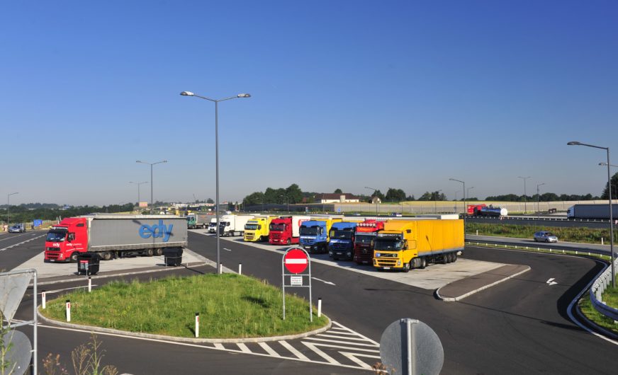 54 zusätzliche Lkw-Stellplätze in Niederösterreich