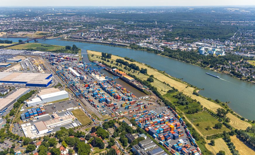 Duisburger Hafen erreicht Höchstwert im Containerumschlag